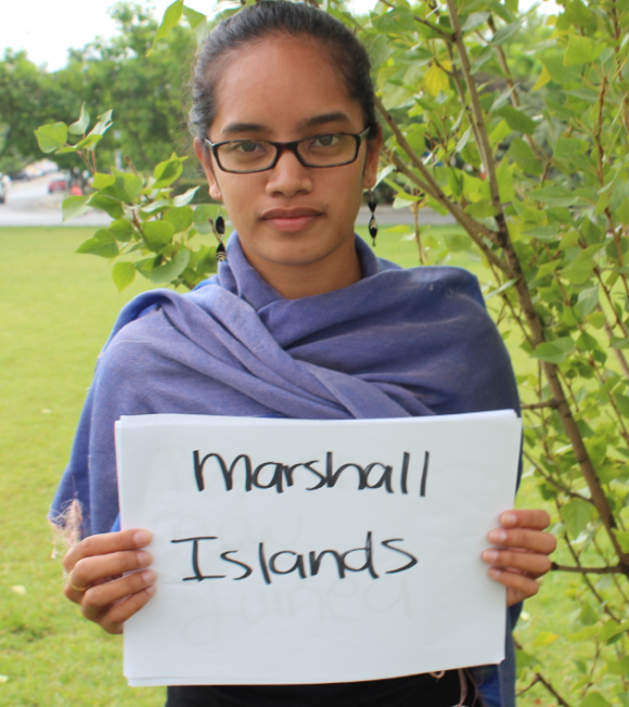 Milán, a young professional from the Marshall Islands. Picture: Andrea Arzaba