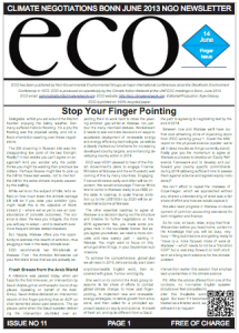 ECO #11 – SB-38 – 14th June, 2013