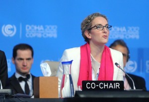 Delhpine Batho had attended the 2012 annual UN climate conference in Doha.